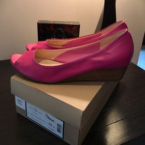 Cole Haan Nike Air Pink Wedge Size 10
